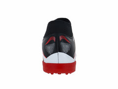 Tenis de Fútbol Turf Furia Negro y Rojo para Hombre