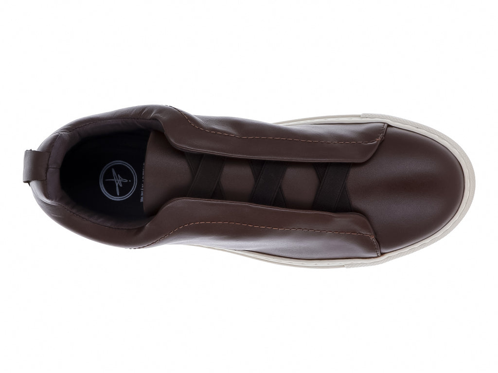 Zapato Slip-on Fabian Arenas Café para Hombre