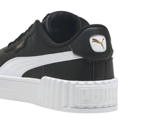 Tenis PUMA Carina 3.0 Negro y Dorado para Mujer