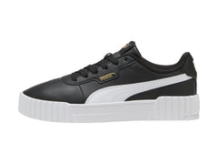Tenis PUMA Carina 3.0 Negro y Dorado para Mujer