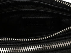 Bolsa Steve Madden Barra Negro y Plata para Mujer