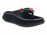 Sandalias Lazycozy Dama 23656 Para Mujer