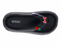 Sandalias LAZYCOZY Negro para Mujer