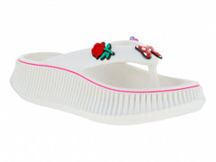 Sandalias LazyCozy Blancas para Mujer