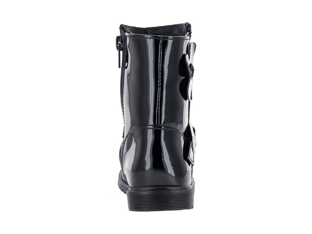 Botas Coloso de Charol Negro para Niña