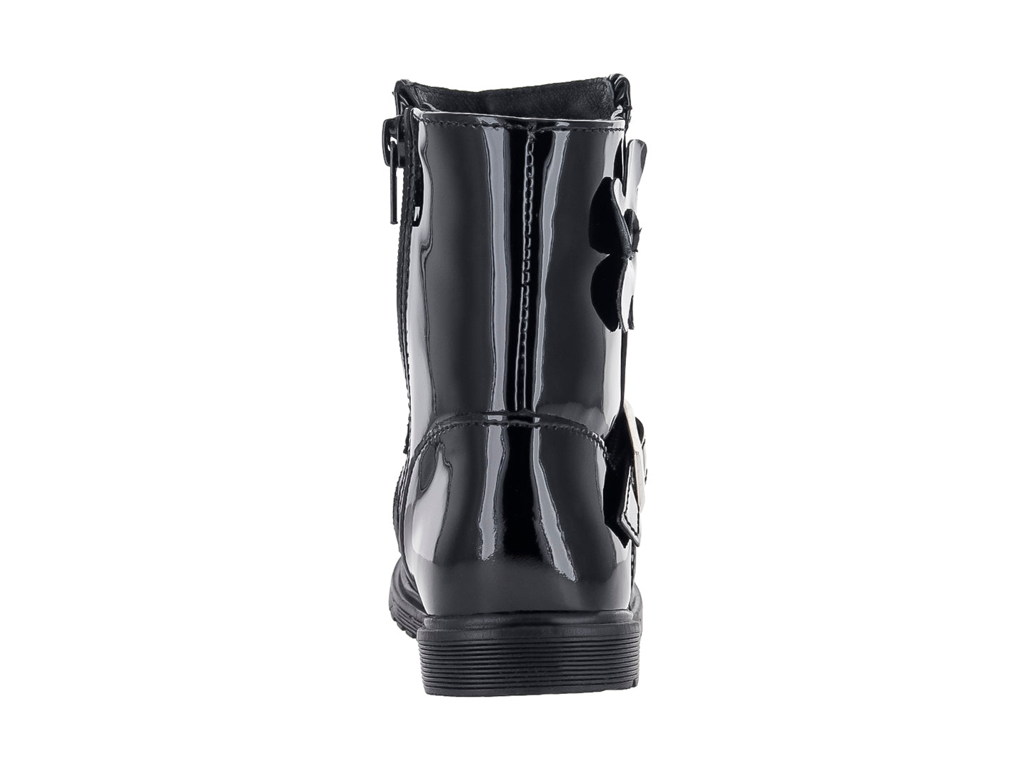 Botas Coloso de Charol Negro para Niña
