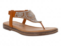 Sandalias ROZE Color Tan para Mujer