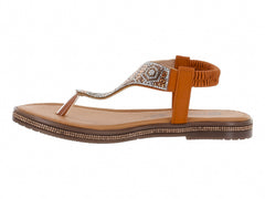 Sandalias ROZE Color Tan para Mujer