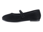 Ballerinas de Gamuza Vavito Negro para Niña