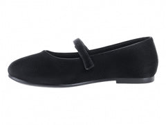 Ballerinas de Gamuza Vavito Negro para Niña