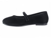 Ballerinas de Gamuza Vavito Negro para Niña