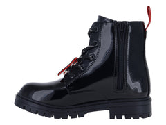 Botines VAVITO de Charol Negro para Niña