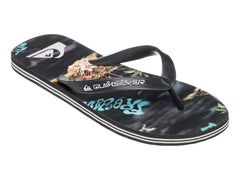 Sandalias Quiksilver Molokai Art 25 Negro para Hombre