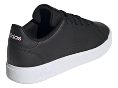 Tenis Adidas Advantage Base 2.0 Negro y Rosa para Mujer