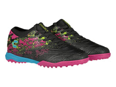 Tenis de Fútbol Charly Turf Negro y Fucsia para Hombre