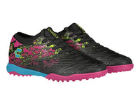 Tenis de Fútbol Charly Turf Negro y Fucsia para Hombre