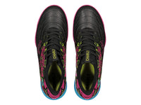 Tenis de Fútbol Charly Turf Negro y Fucsia para Hombre