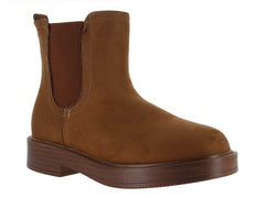Botines VAVITO de Gamuza Color Camel para Niña