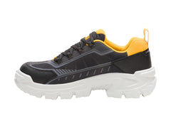 Tenis Caterpillar Invader Sport Negro y Amarillo para Hombre
