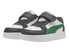 Tenis PUMA Caven AC+ Gris y Verde para Niño
