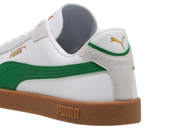 Tenis Puma Club II Blanco y Verde para Hombre