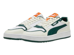 Tenis PUMA Court Classic Street Blanco y Verde para Hombre