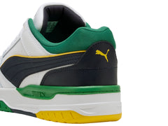 Tenis Puma Rebound Retro Blanco, Verde y Azul para Hombre