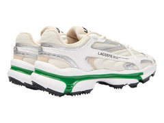 Tenis Lacoste Blanco y Verde para Mujer