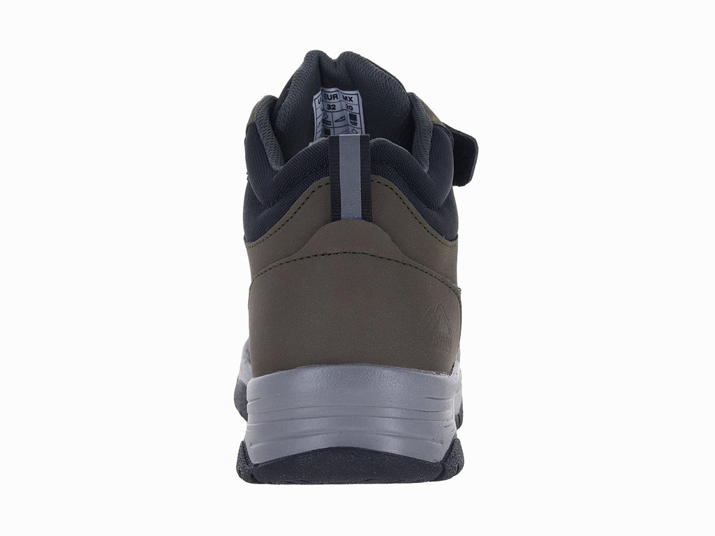 Tenis de Excursionismo Vavito Color Militar para Niño