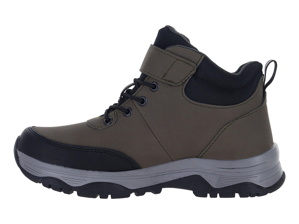Tenis de Excursionismo Vavito Color Militar para Niño