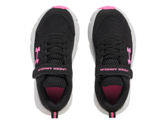 Tenis Under Armour UA GPS Assert 10 Negro para Niña