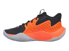 Tenis Under Armour UA GS Jet 23 Negro y Rojo para Niño