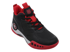 Tenis K-Swiss Bronny Jr Negro y Rojo para Niño