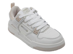 Tenis K-Swiss Barnat Blanco y Beige para Mujer