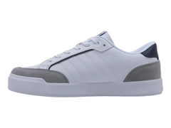 Tenis K-Swiss Rinald Blanco Gris y Azul Marino para Hombre