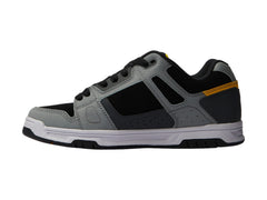 Tenis DC Shoes Stag Gris y Amarillo para Hombre