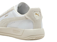 Tenis PUMA Club Klassika Blanco y Oro para Mujer