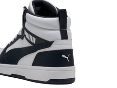 Tenis PUMA Rebound V6 Blanco y Azul Marino para Hombre