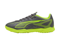 Tenis de Fútbol PUMA Ultra 5 Play TT Plata y Amarillo para Hombre