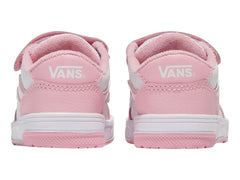 Tenis Vans Hylane V Rosa y Blanco para Niña