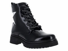 Botines YUYIN de Charol Negro para Niña
