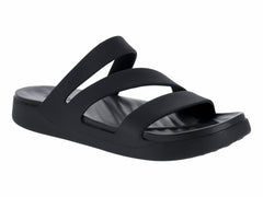 Sandalias Crocs Getaway Strappy Negro para Mujer