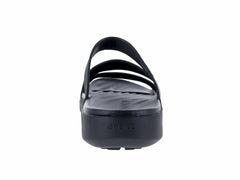Sandalias Crocs Getaway Strappy Negro para Mujer