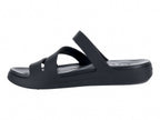 Sandalias Crocs Getaway Strappy Negro para Mujer