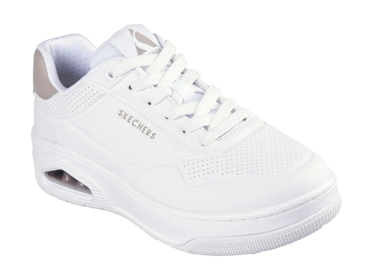 Tenis Skechers Uno Court Blanco para Mujer