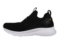Tenis Champion Brisk Racer Negro con Oro para Mujer