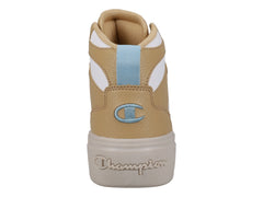 Tenis Champion Drome Ventor Hi Beige para Mujer