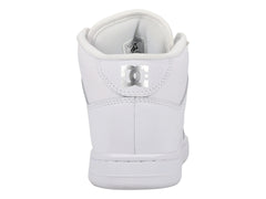 Tenis DC Shoes Manteca 4 Mid Blancos y Plata para Mujer