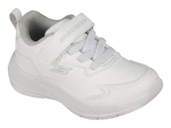 Tenis Skechers Microspec Advance Blancos para Niña