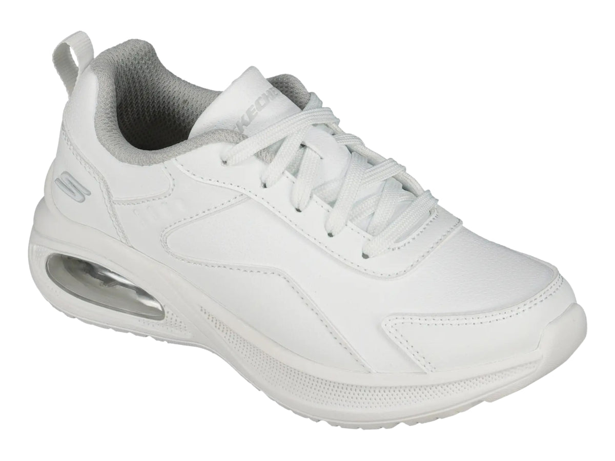 Tenis Skechers Microspec Max Advance Blanco para Niño